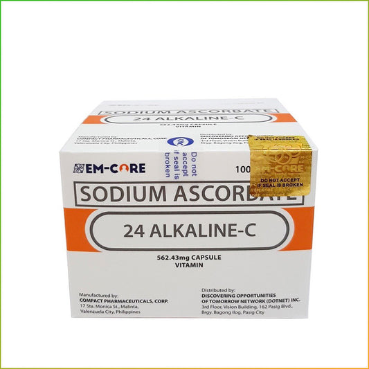 24 ALKALINE C NON-ACIDIC VITAMIN C