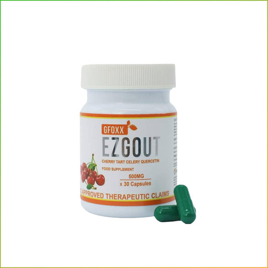 EZGout Cherry Tart Celery Quercetin Food Supplement