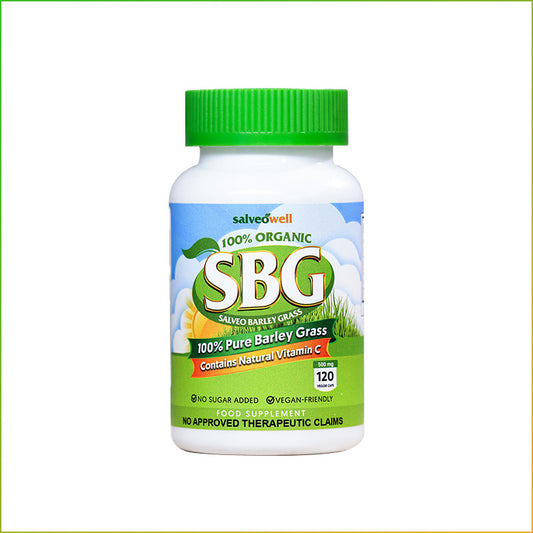 SBG Salveo Barley Grass Capsule in Bottle 120 Capsules