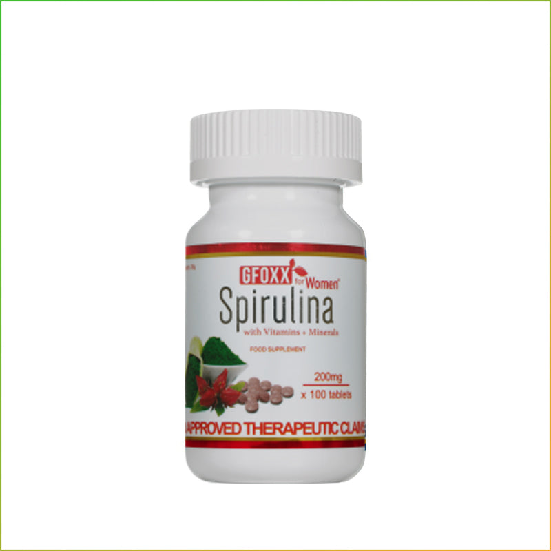 GFOXX Spirulina for Women 100 Tablets