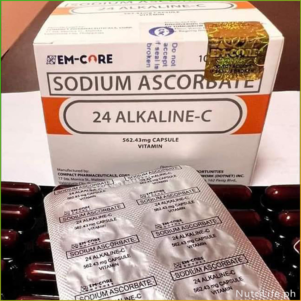 24 ALKALINE C NON-ACIDIC VITAMIN C