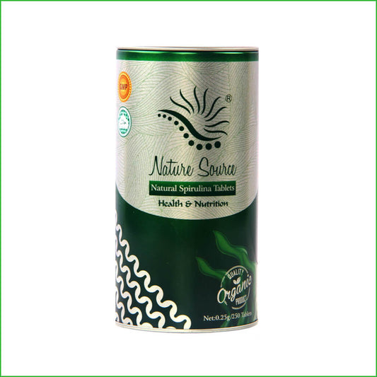 Natural Spirulina 250 Tablets - 40% OFF!